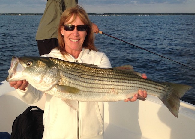 Alondra excited to fish in the blue waters of Cozumel.